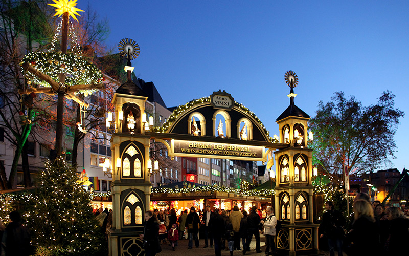 Weihnachtsmarkt Kölner Altstadt • Heimat der Heinzel